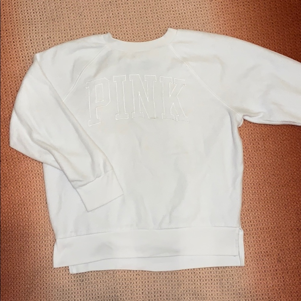 vs pink crew neck